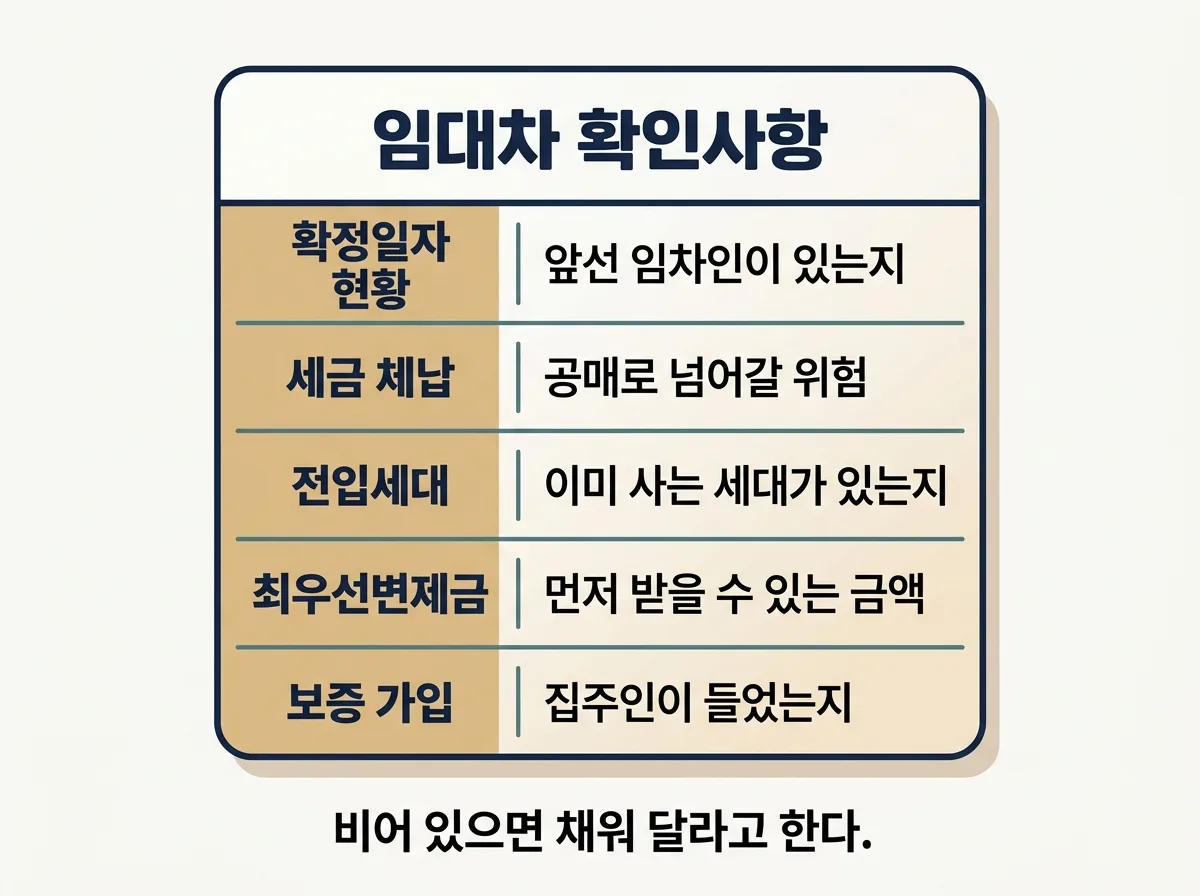 임대차 확인사항에 새로 들어간 항목과 필요한 이유 도해